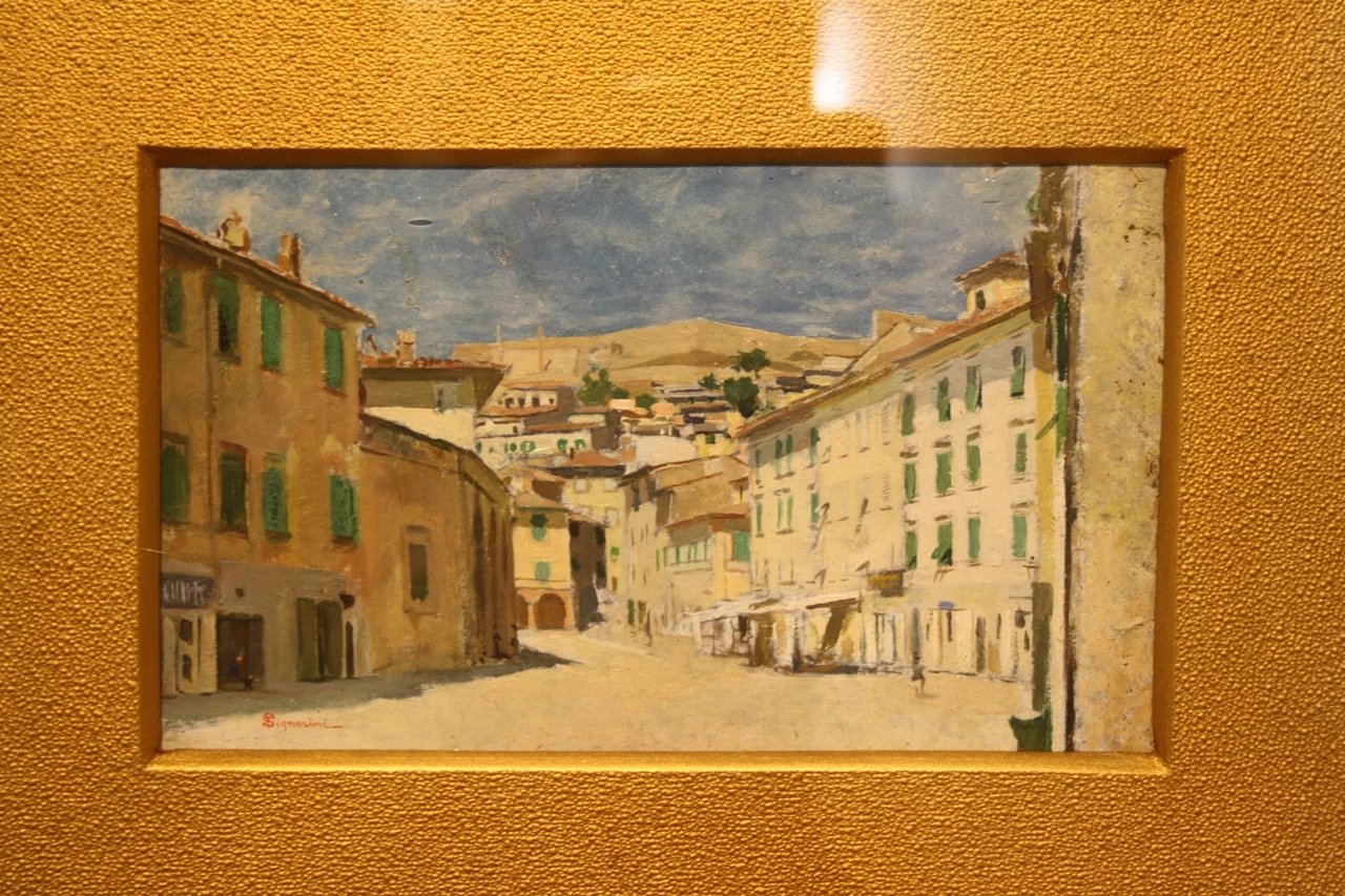 Veduta di Portoferraio - Museo Statale d'Arte Medievale e Moderna, Arezzo